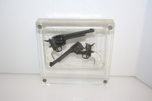 IAP two pistols encased